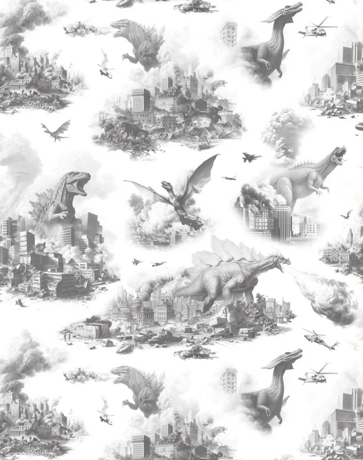 Toile de Jurassic, Brawl & Wall