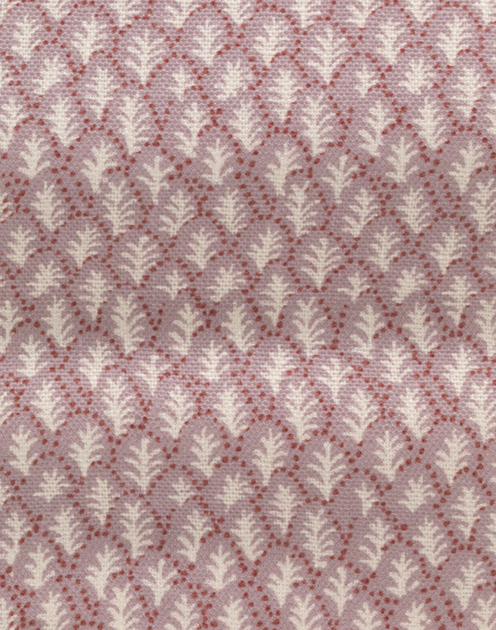 Trees II, Lilac - Linen Fabric