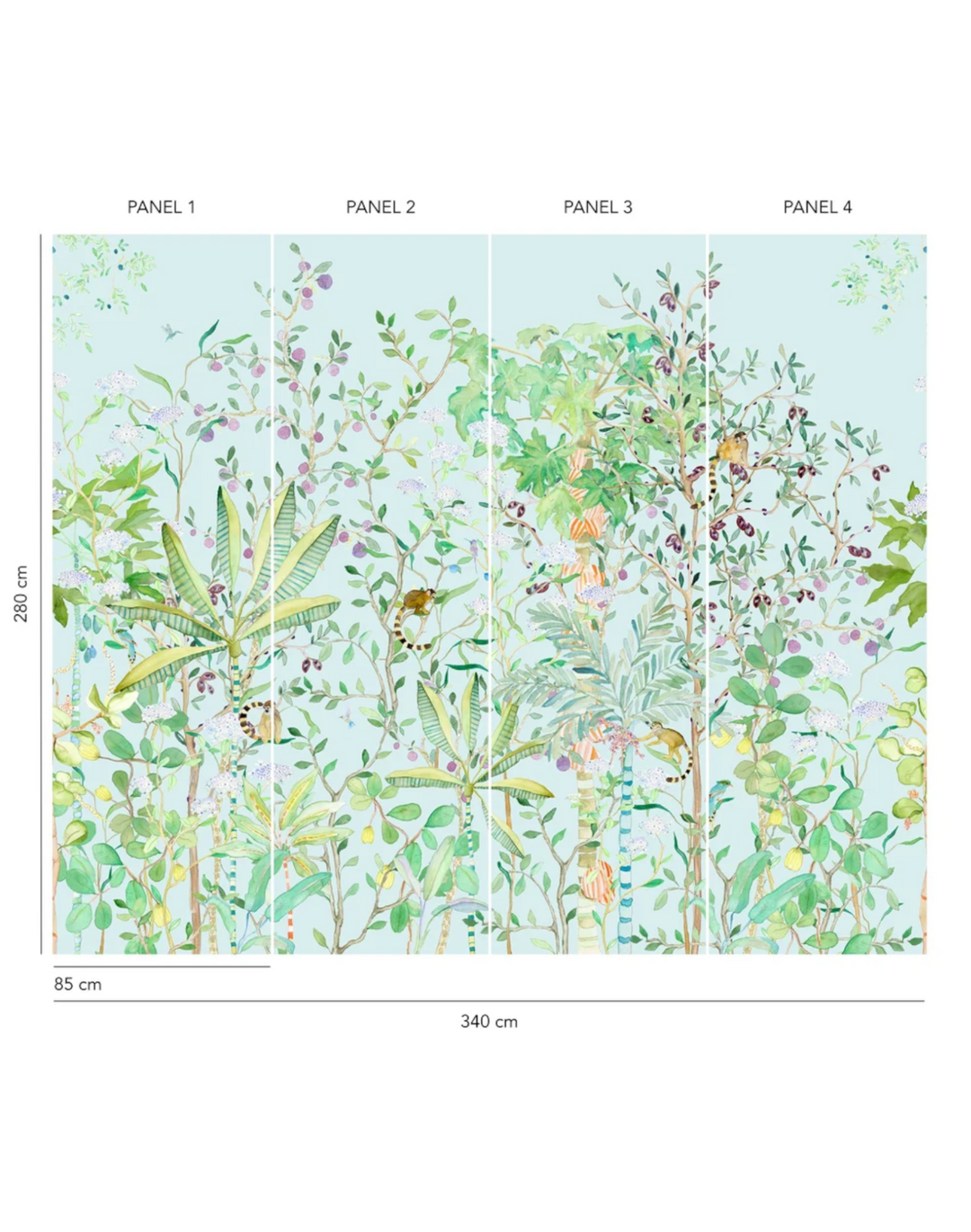 Tropicalia Aqua, Sisal Panoramic