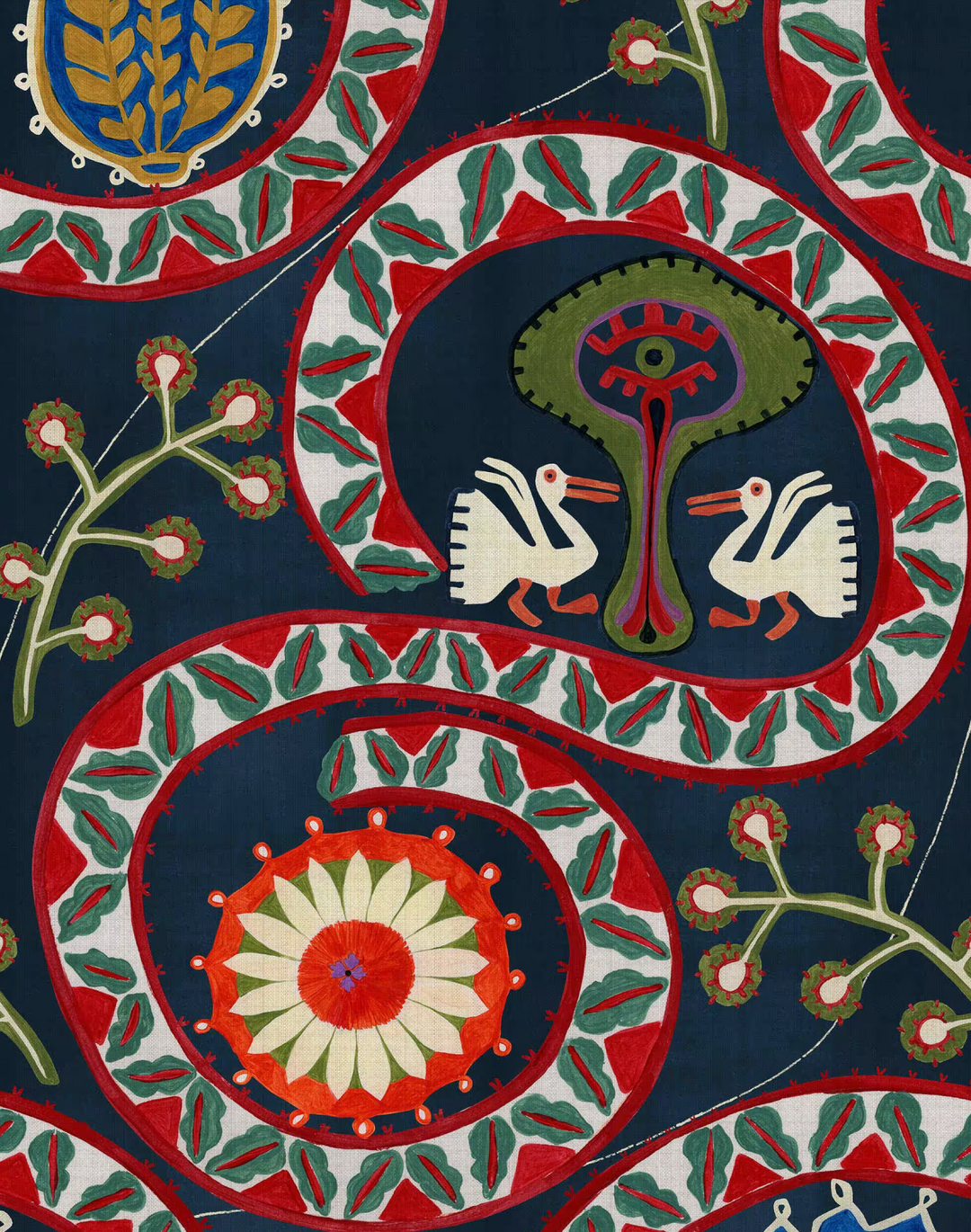 Two Storks, Anthracite
