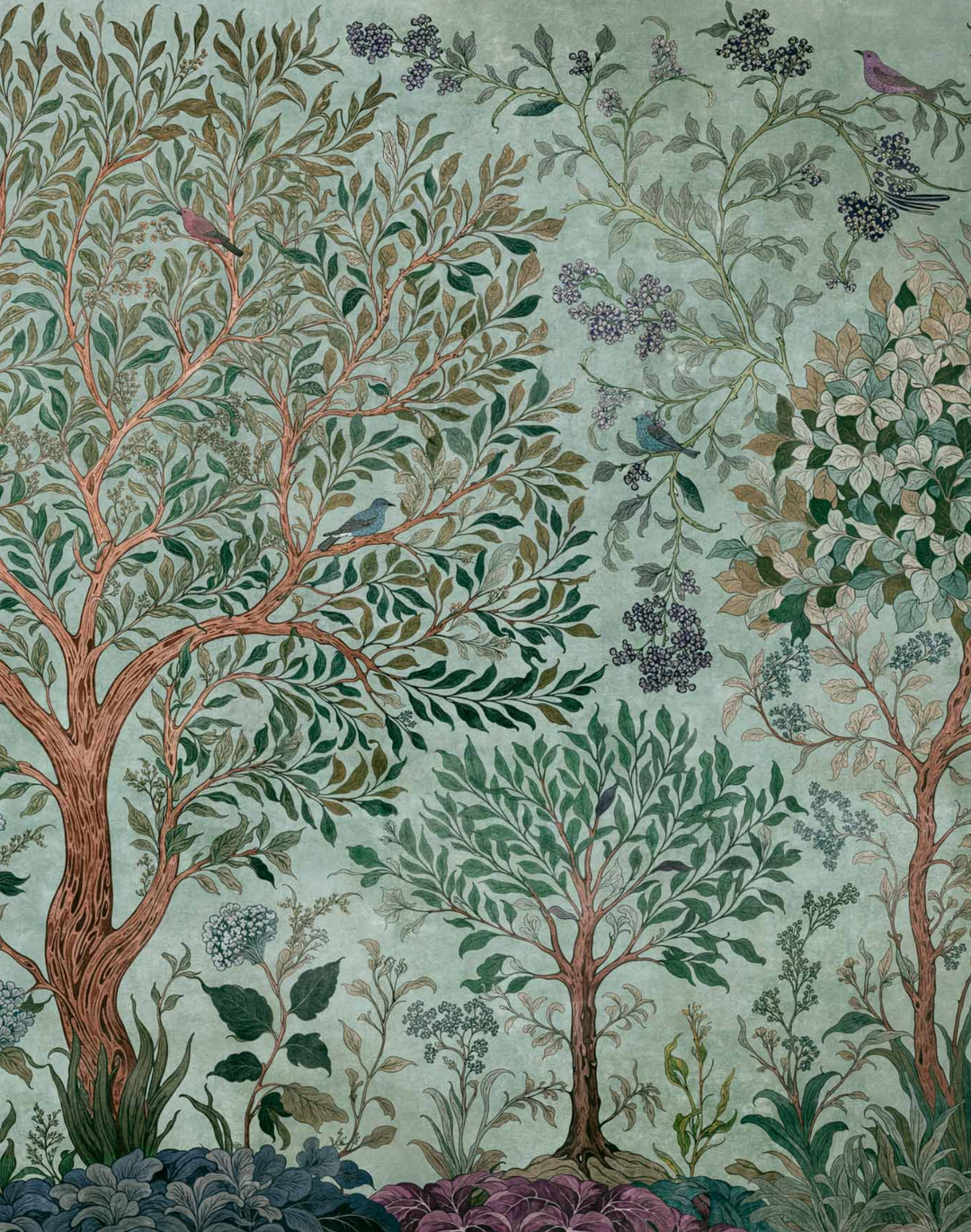 Varanasi Tree, Sapphire D00153