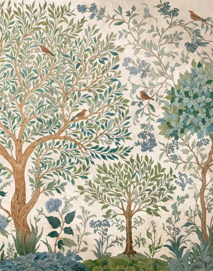 Varanasi Tree, Stone D00151