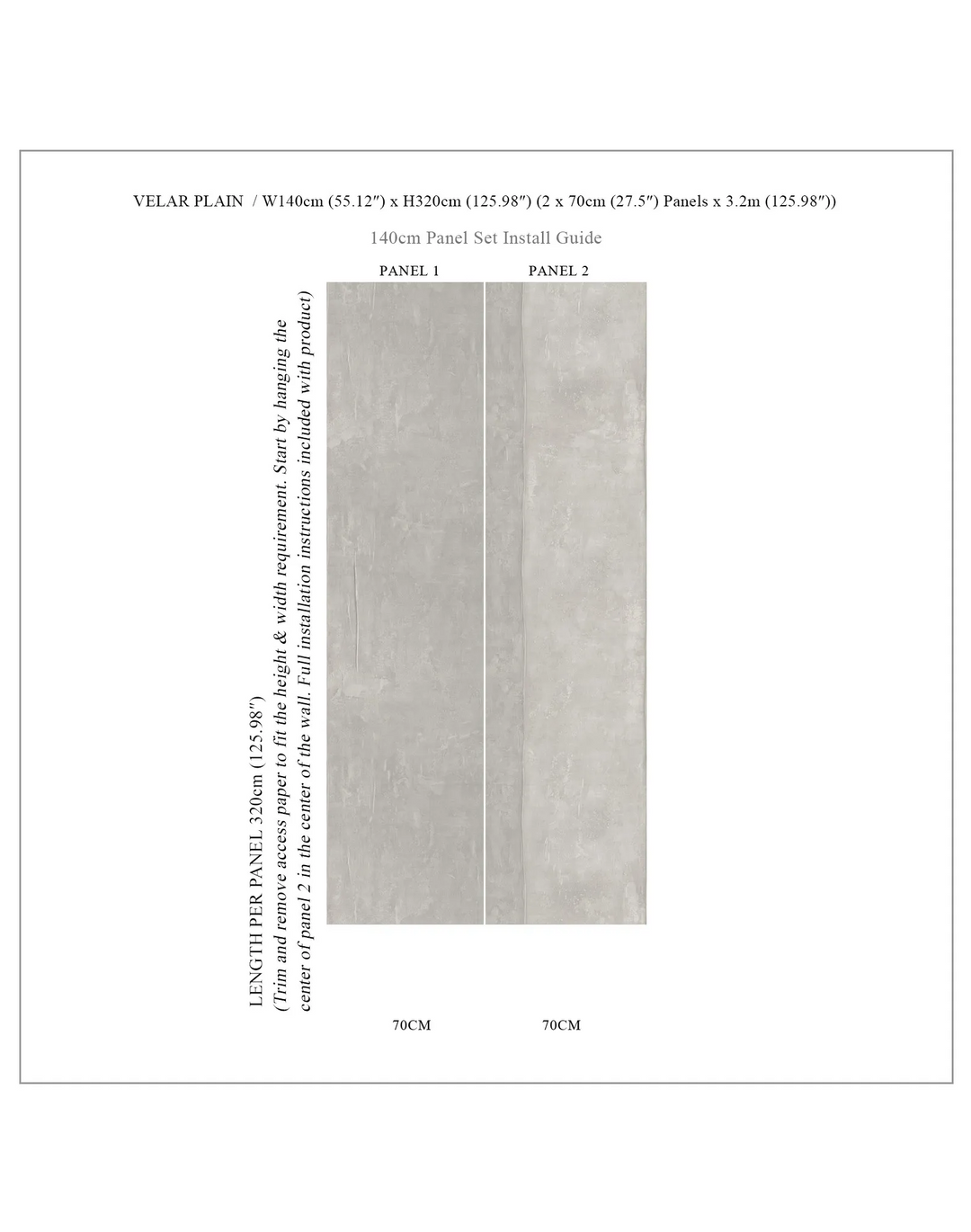 Velar Plain, Light Grey
