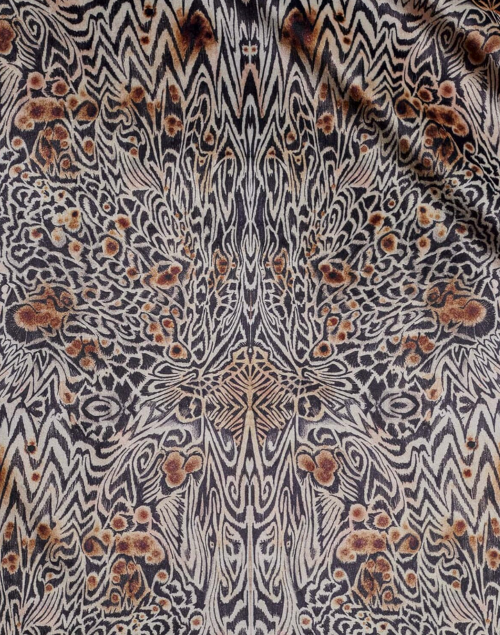 Vespertine Herringbone Fabric