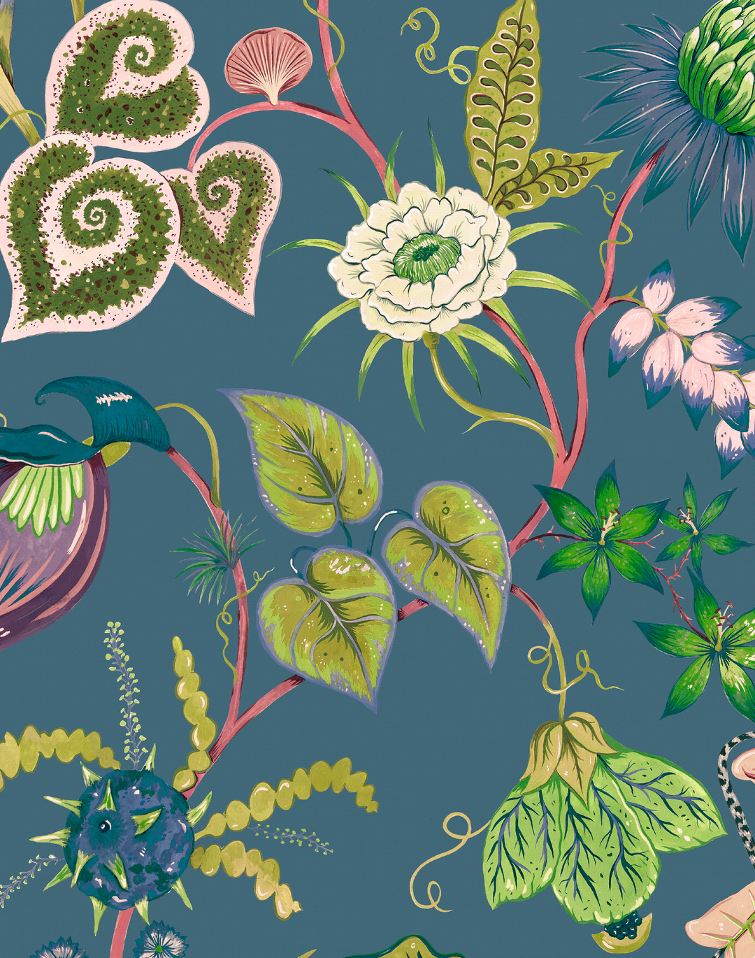 New Flora print wallpaper