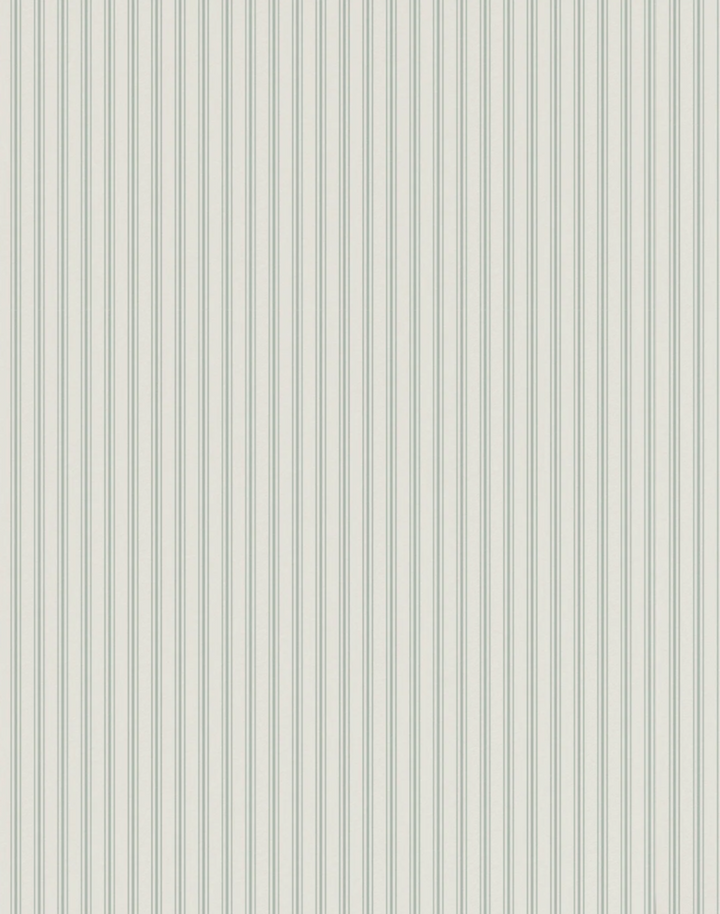 Vintage Ticking Stripe, Seafoam