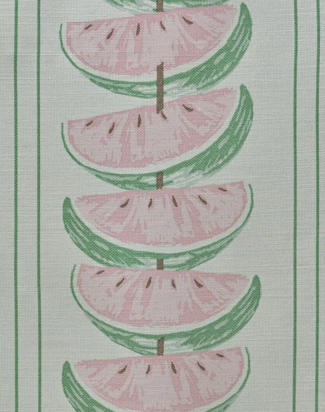 Watermelon Fabric, Pink / Green