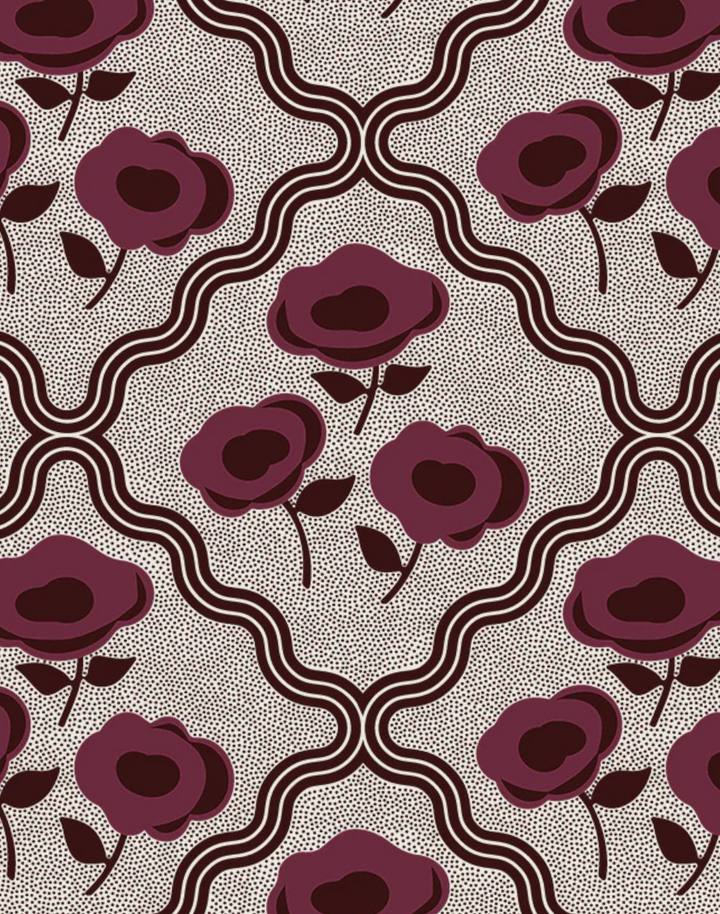 Wave, Burgundy