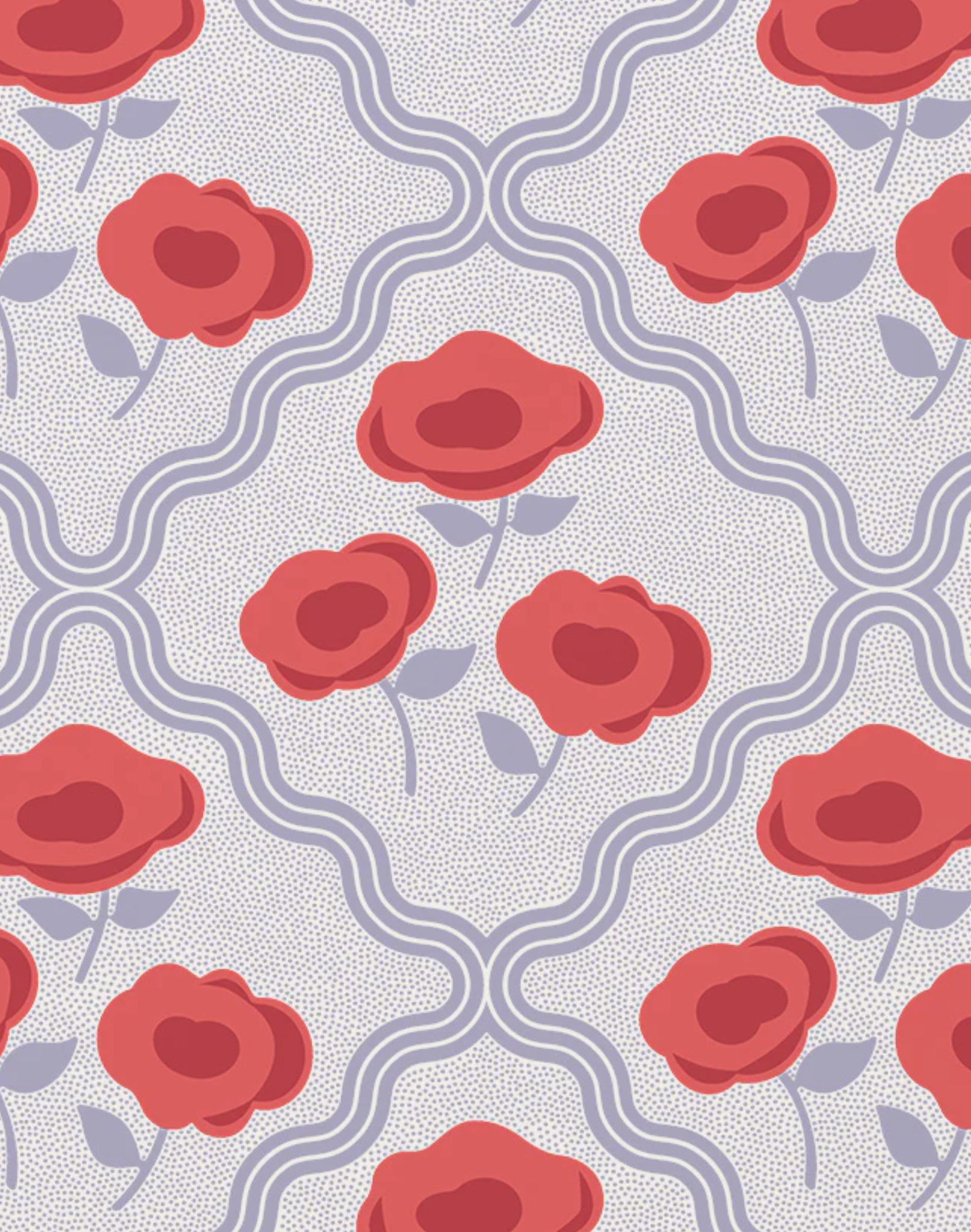 Wave Red Pattern B Order Wave, Red – The Pattern Collective