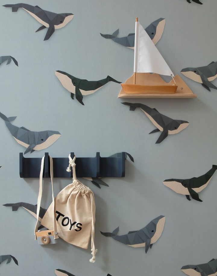 Whale, Light Blue