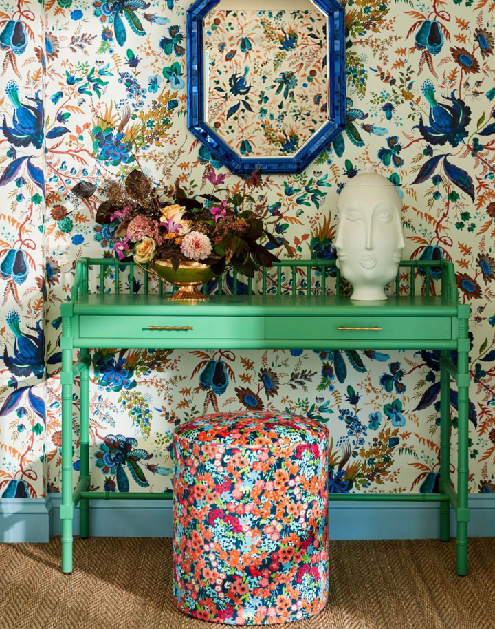 Wonderland Floral, Lapis/Emerald/Carnelian