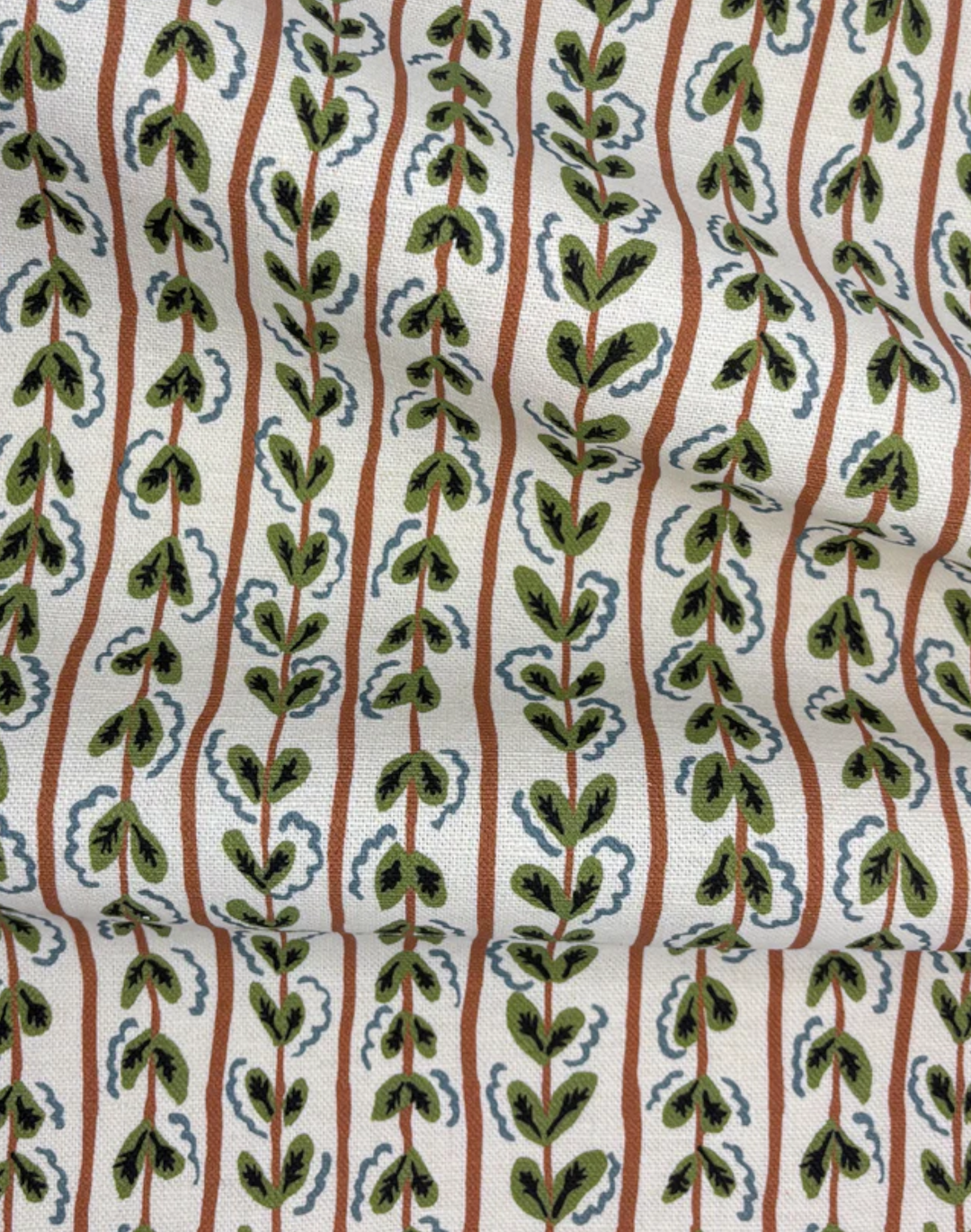 Woolf Fabric, Dusky Blue