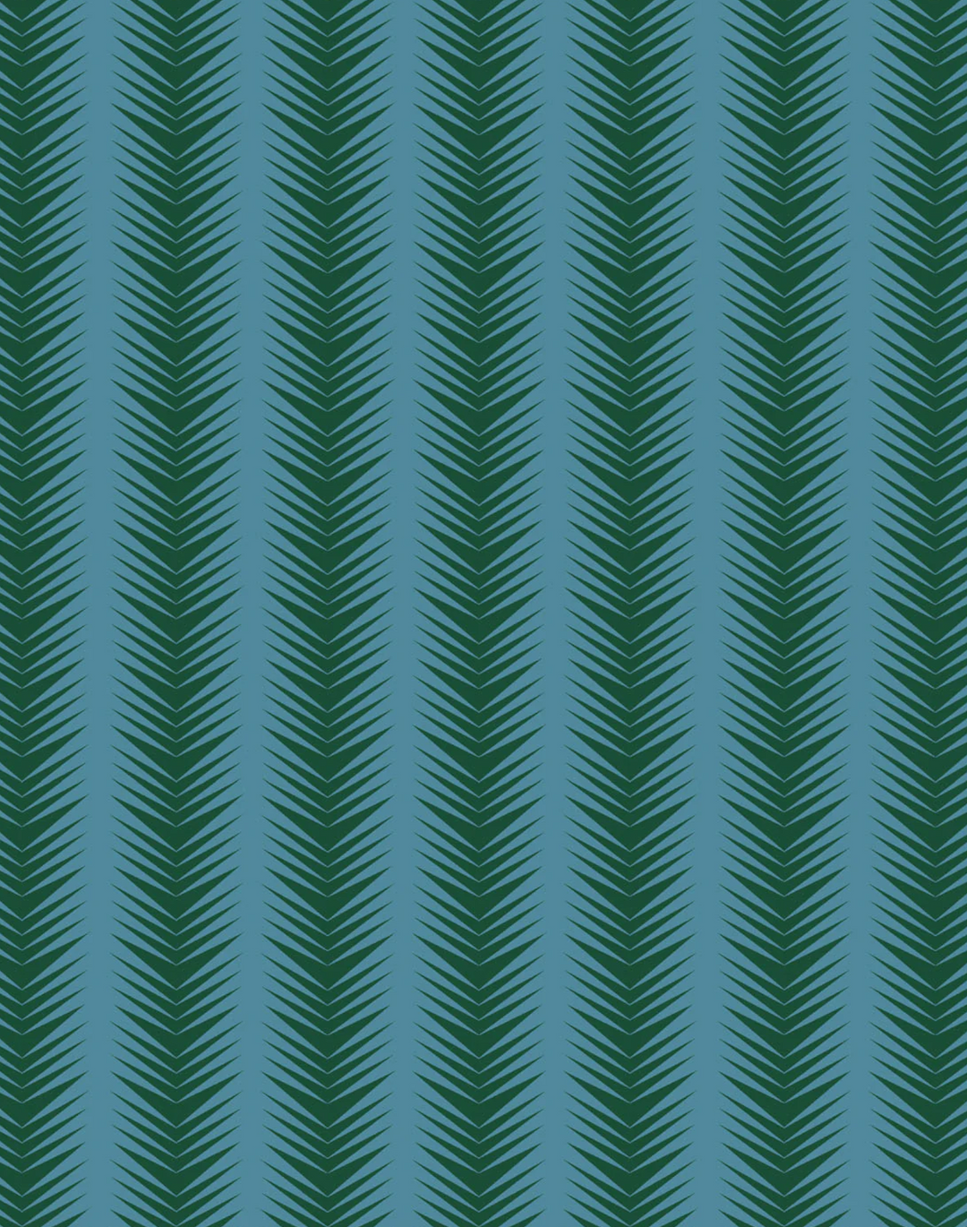 Ziggy, Ice Kelly - Linen Fabric