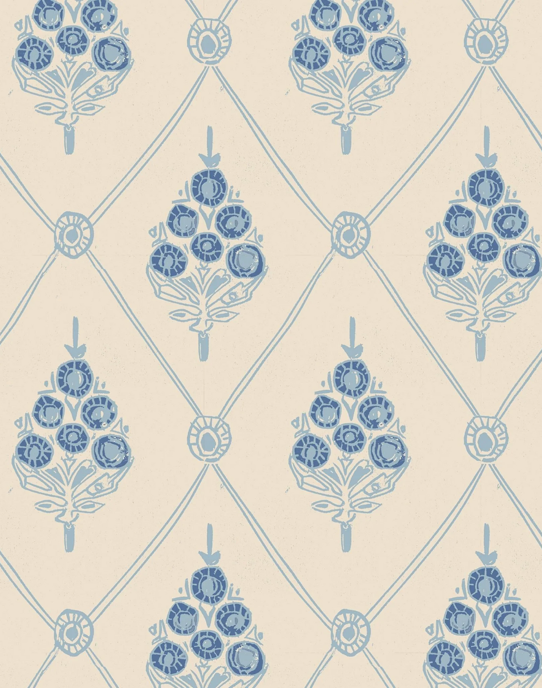 Aagra Pattern Agra, Aqua – The Pattern Collective