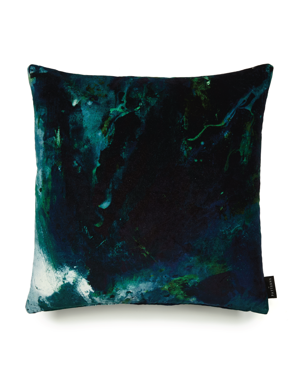 17 Patterns Beyond Nebulous Green Blue Cushion The Pattern Collective
