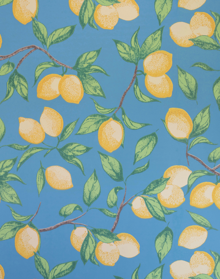 Capri Lemons, Azure Blue