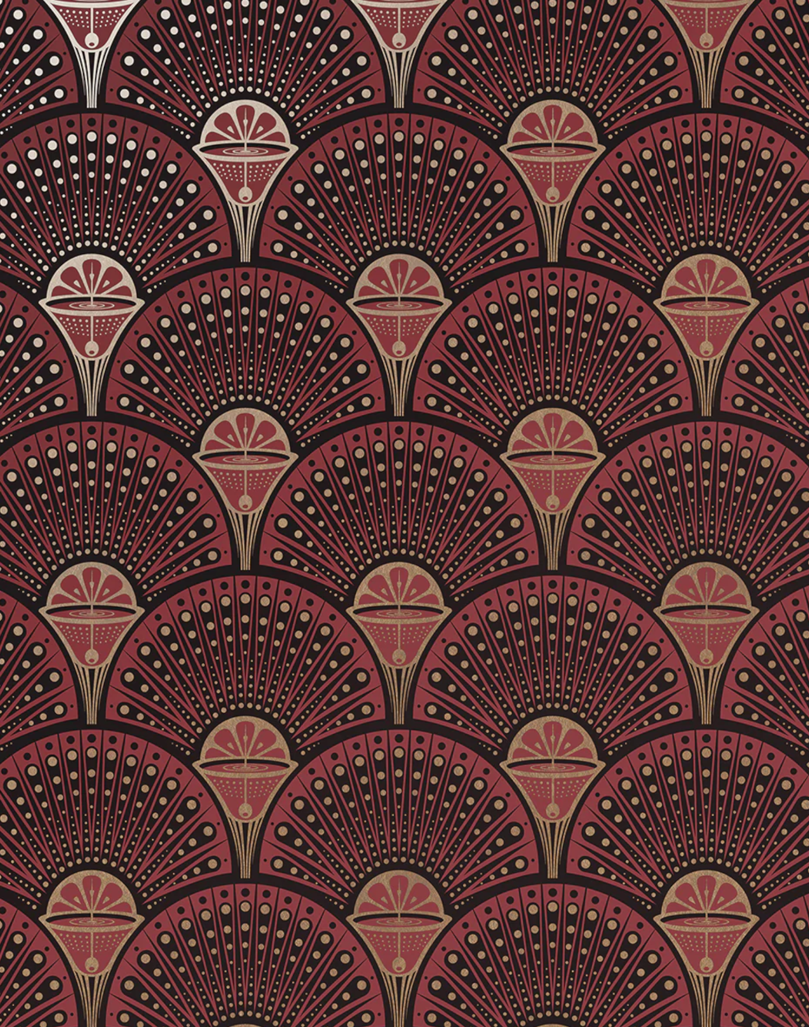 Deco Shells Wallpaper – Wall Guava