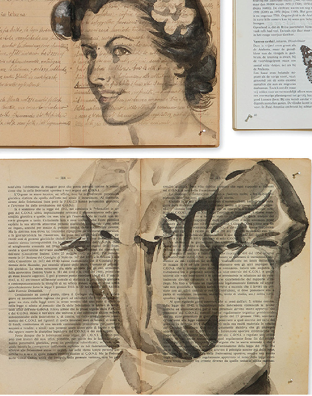 EKA-04 Biblioteca Wallpaper by Ekaterina Panikanova