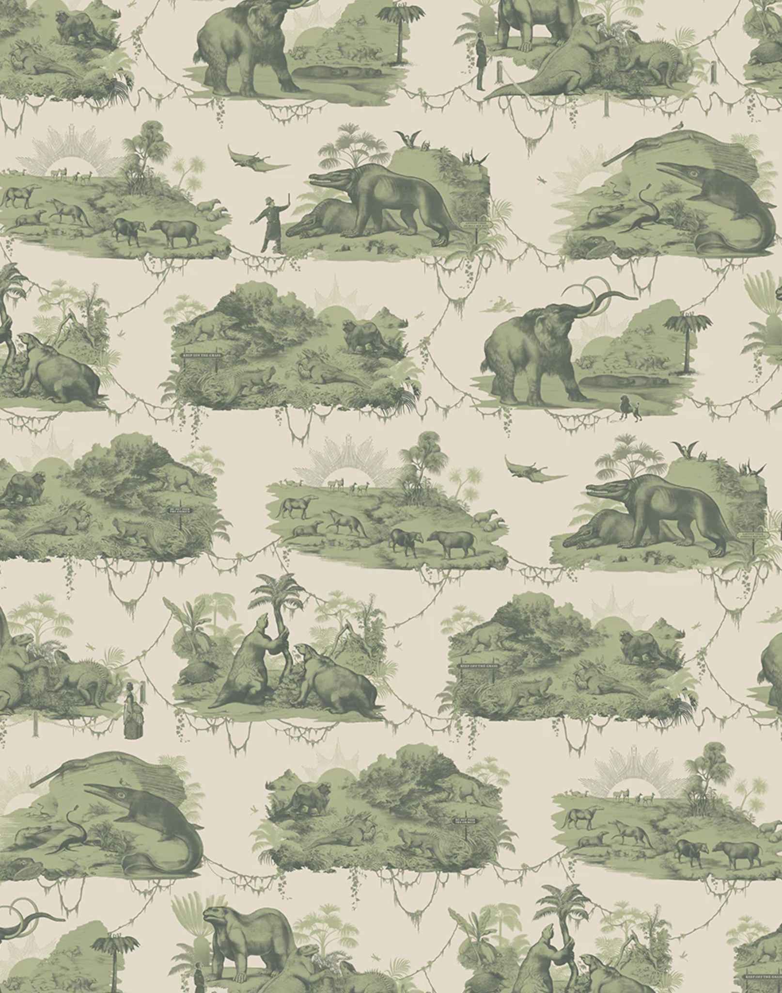 Extinctopia, Galapagos Green – The Pattern Collective
