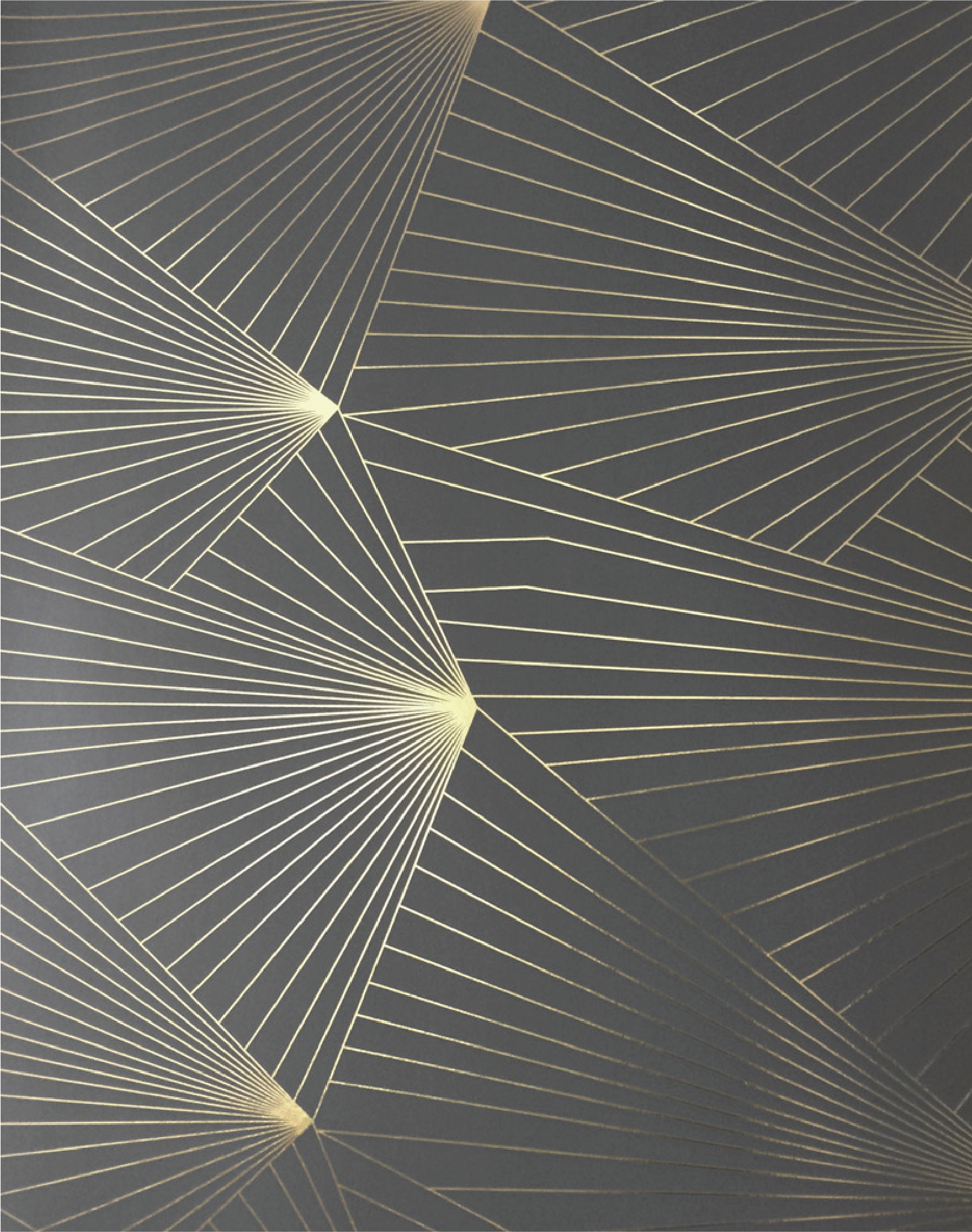 Fan, Gold & Lead Grey – The Pattern Collective
