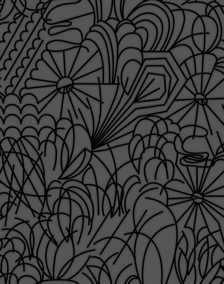 Martin Flock Pattern Pop, Black Flock – The Pattern Collective