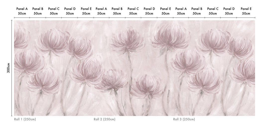 Fluffy Flowers MWP013