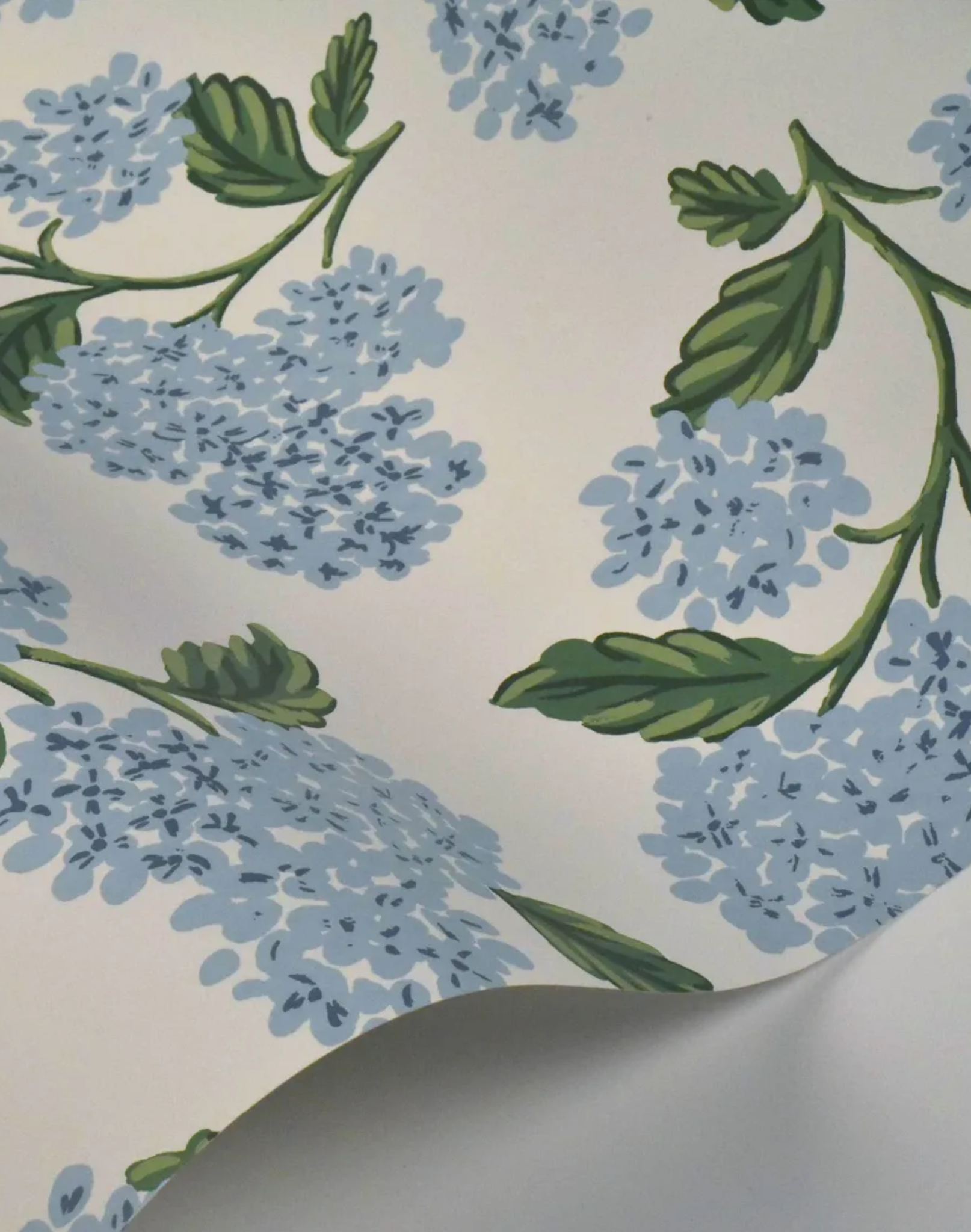 Hydrangea, Blue & White RI5143 – The Pattern Collective