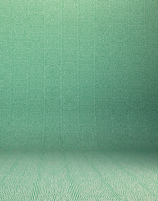 JOB-02 Industry Labyrinth Wallpaper by Studio Job – The Pattern Collective