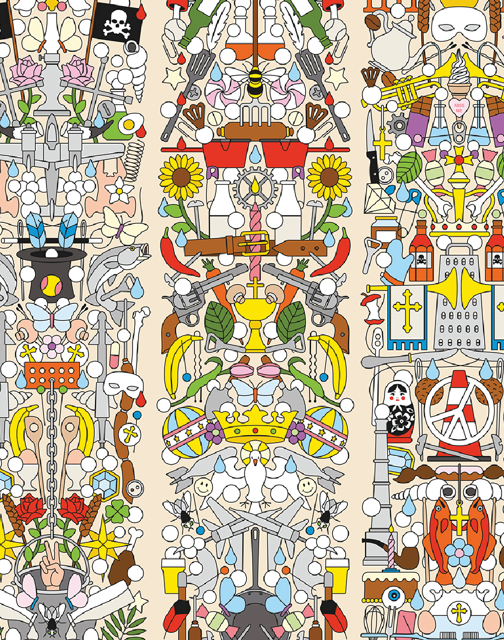 JOB-04 Alt Deutsch Archives Wallpaper by Studio Job – The Pattern ...