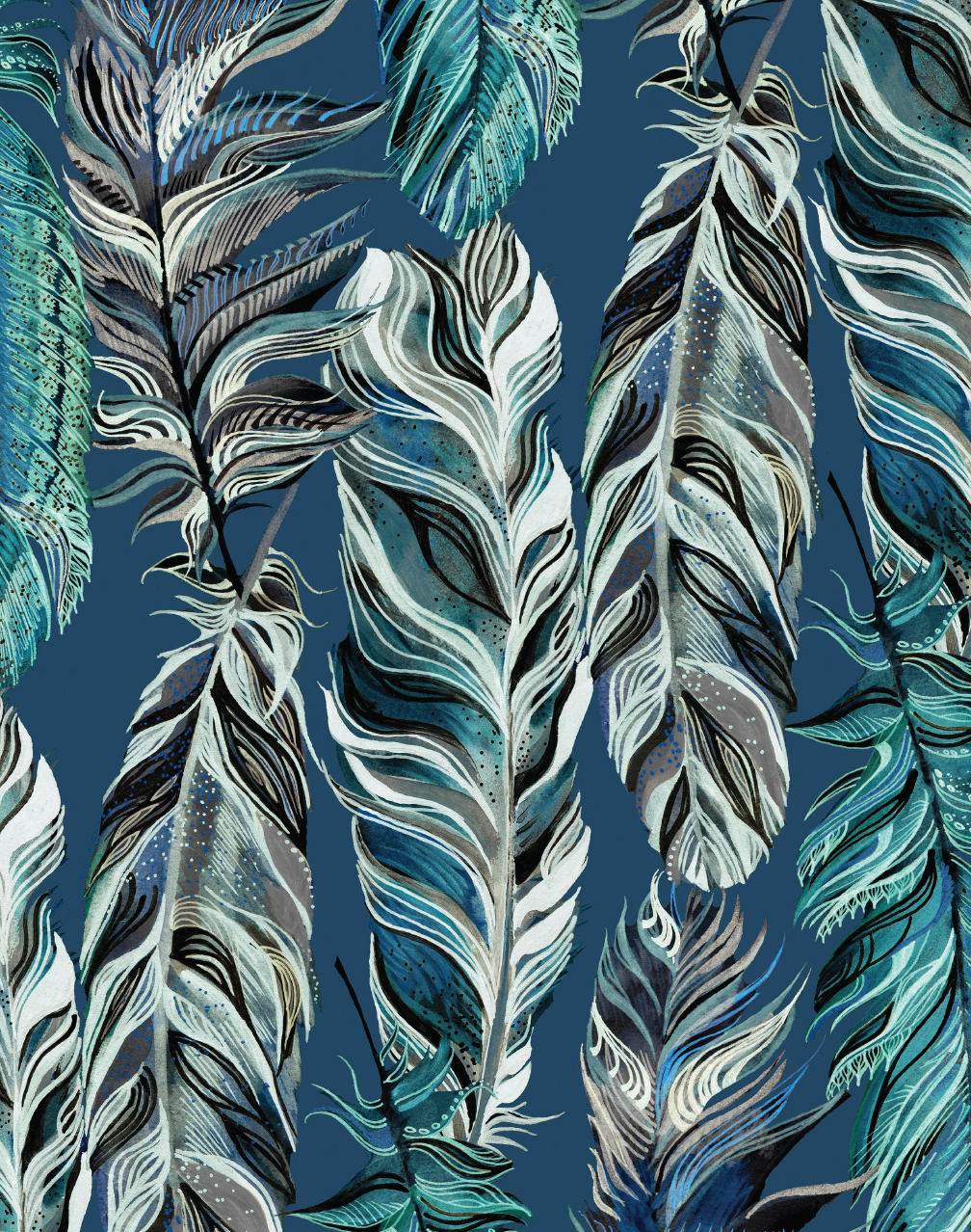 Jaeger, Blue – The Pattern Collective