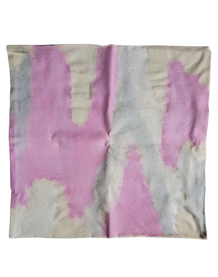 Julie Kay Hand Painted Watercolor Pillow Cover, Blush Shimmer