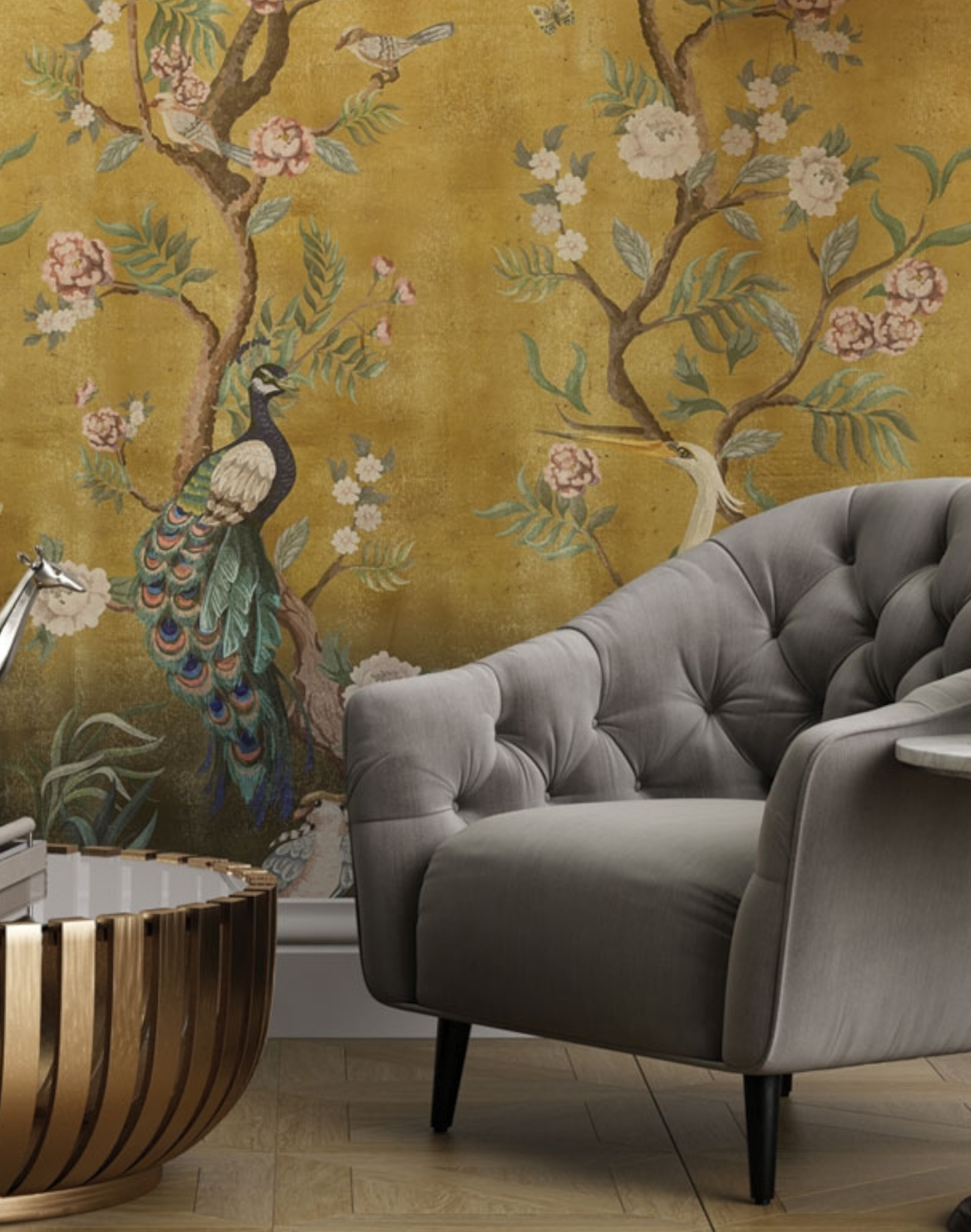 Shop Zen Saffron Wallpaper | Burke Decor