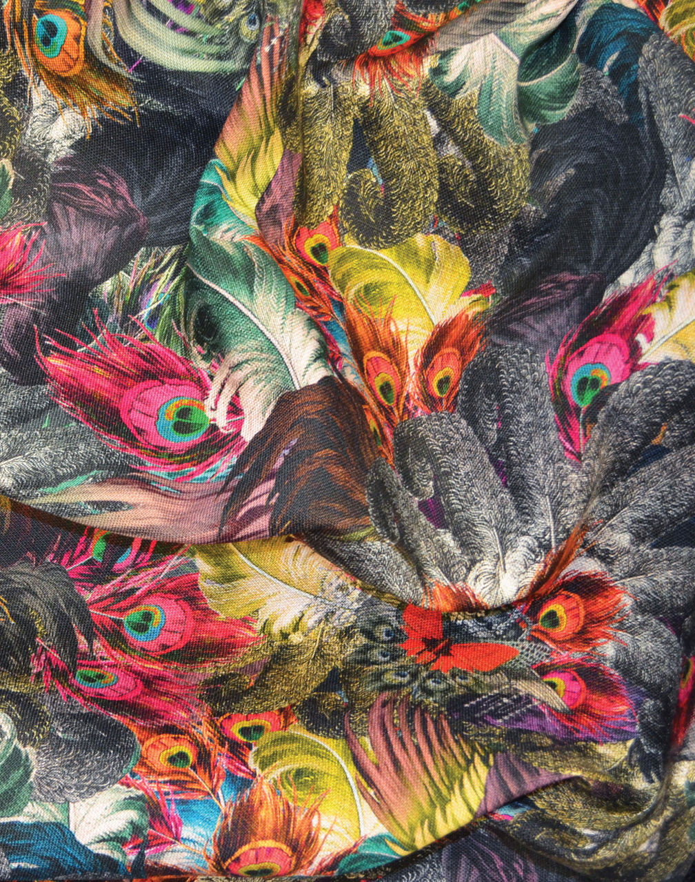 Les Plumes, Black – The Pattern Collective
