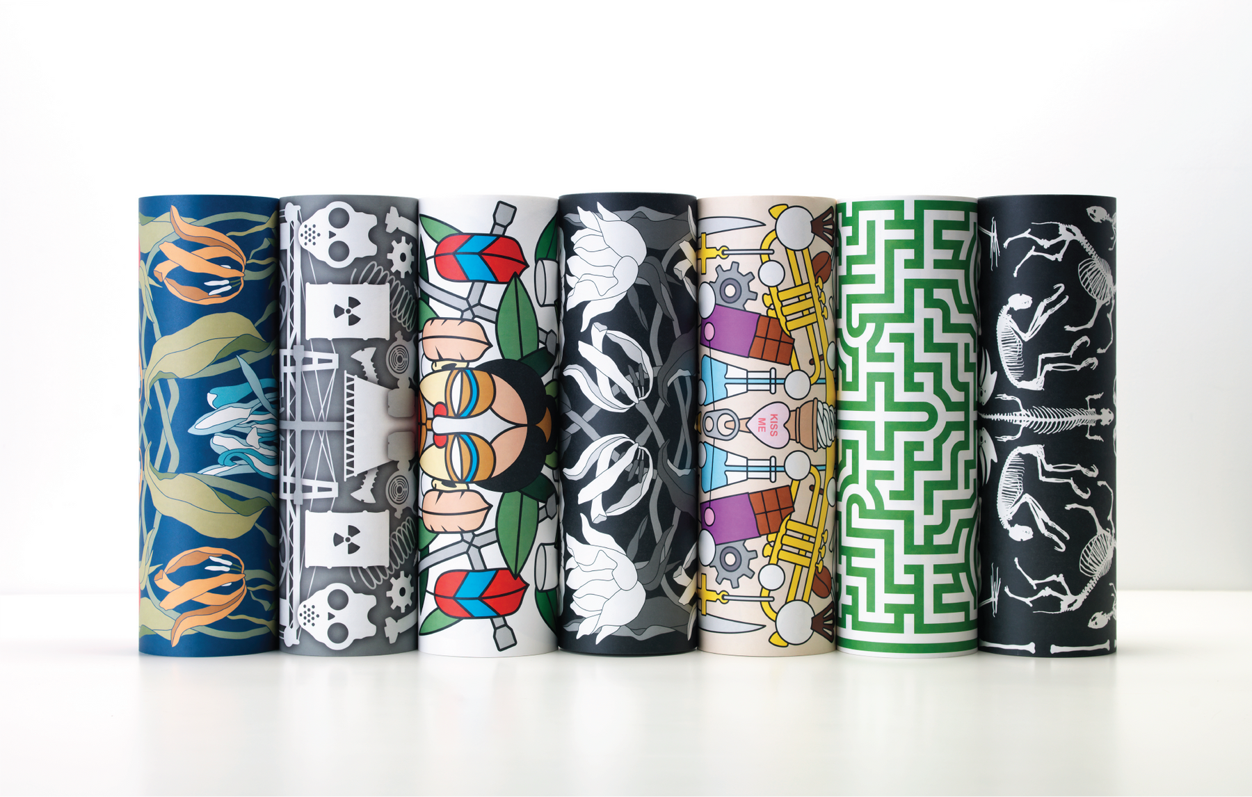 JOB-03 Perished Archives Wallpaper by Studio Job – The Pattern Collective