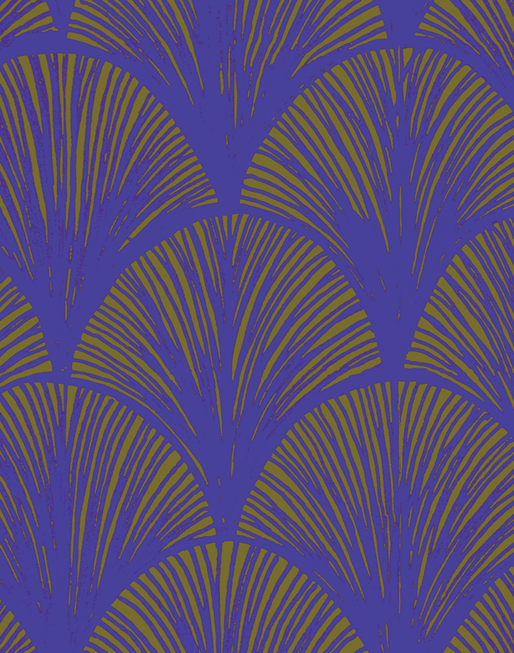 Orchid Scales, Iris Blue