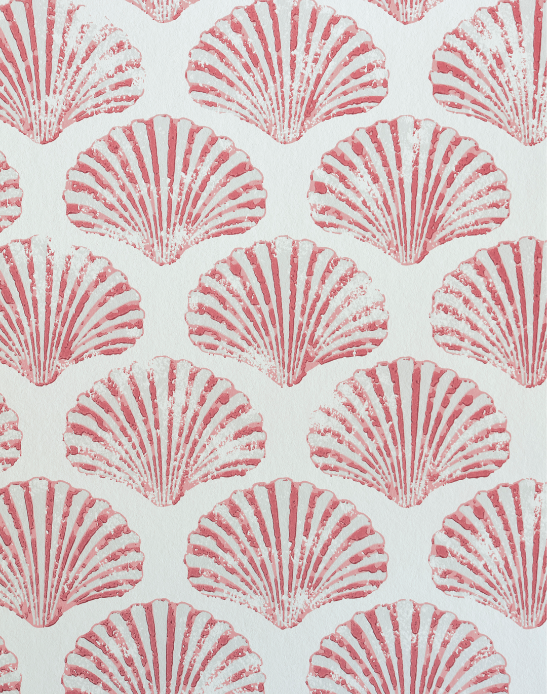 Scallop Shell, Red