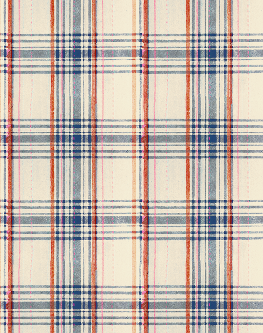 Seaport Plaid, Cream – The Pattern Collective
