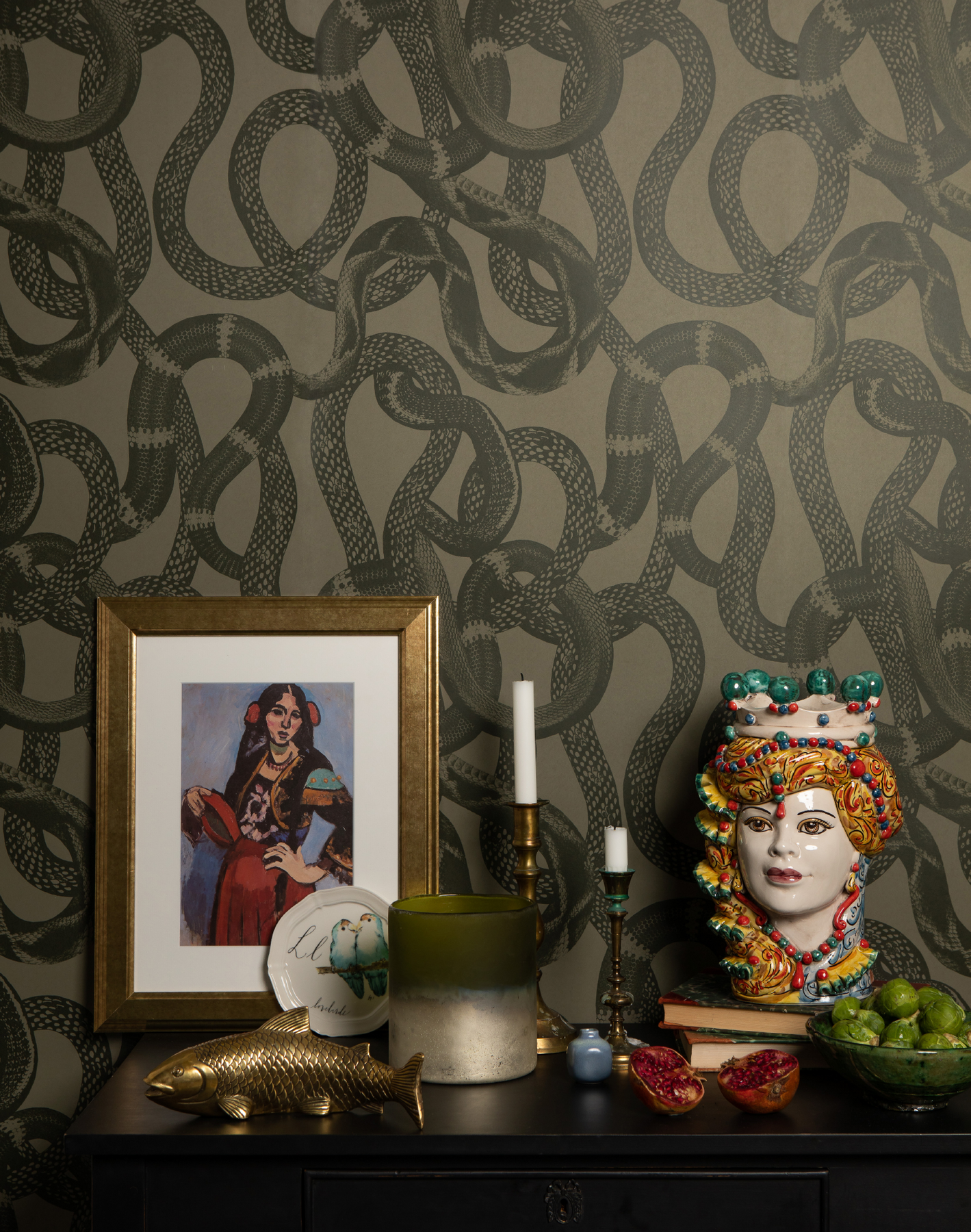Snake Peek, Green – The Pattern Collective Snake Peek, Green – The Pattern Collective
