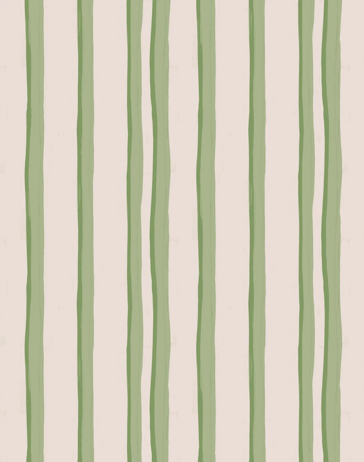 Somerset Stripes, Greens