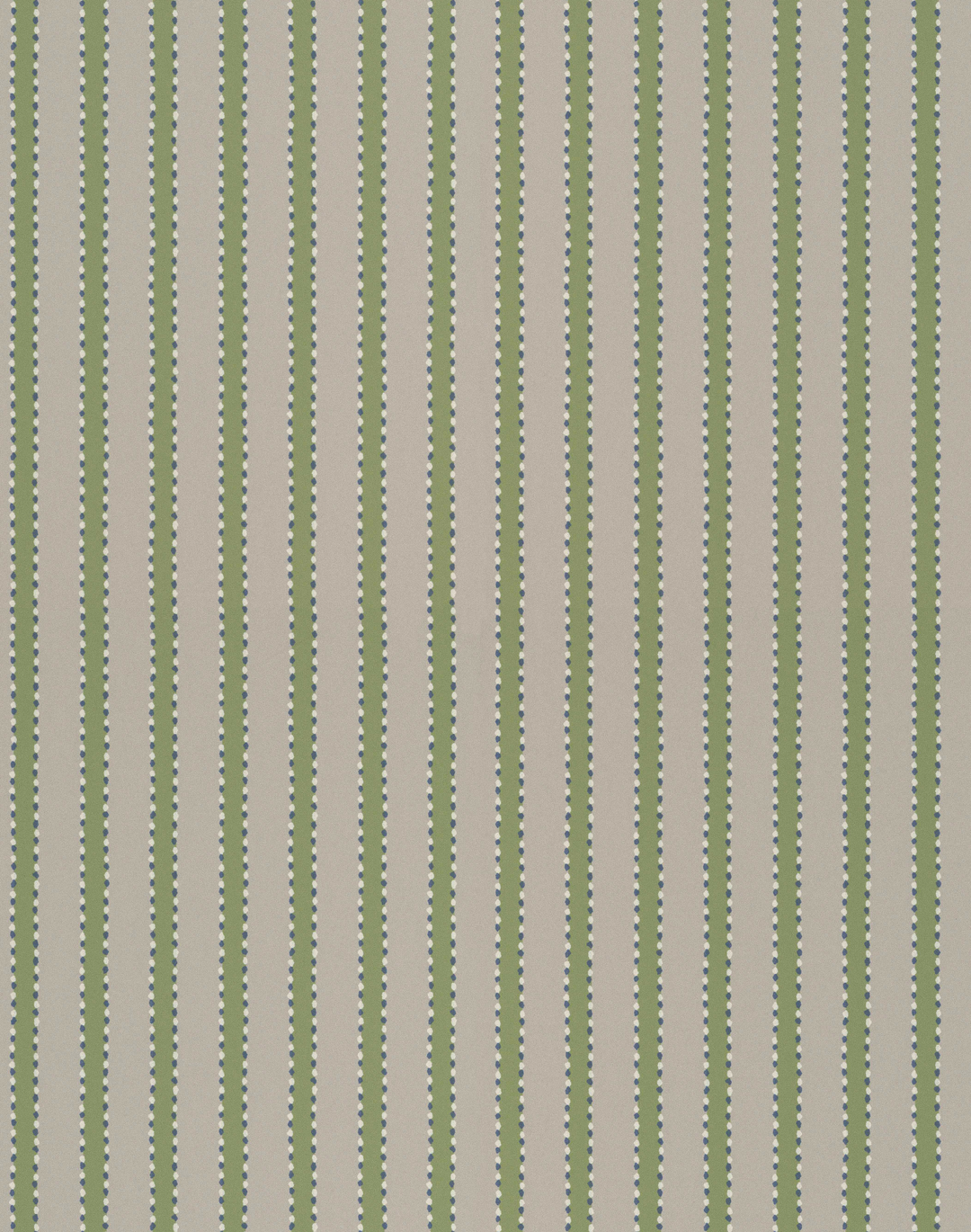Stitched Stripe, Leaf Green