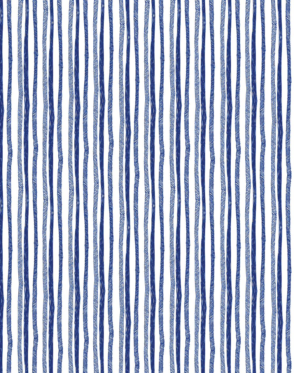 Stripes, Ballpoint Pen on Paper