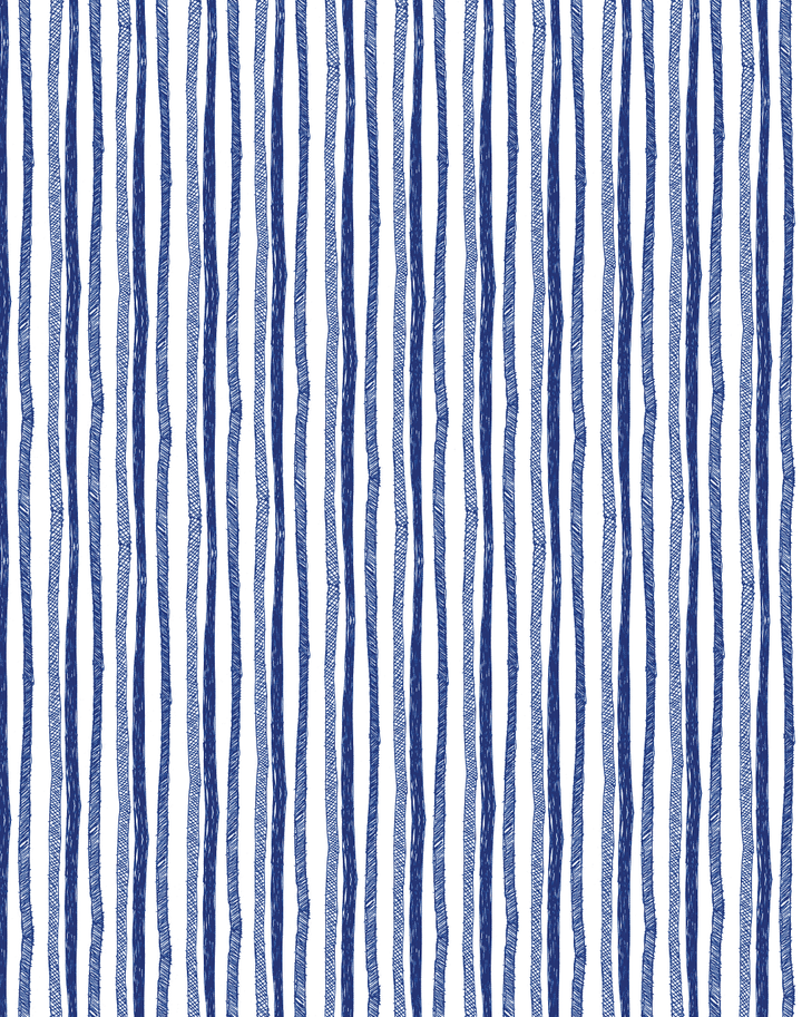 Stripes, Ballpoint Pen on Paper