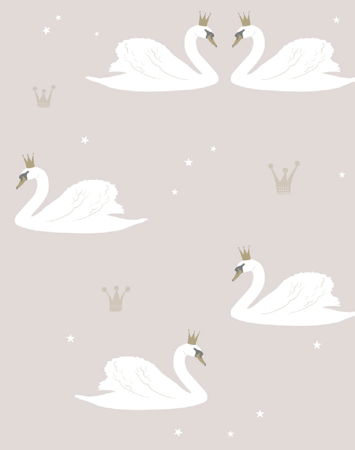 Swans, Pale Rose