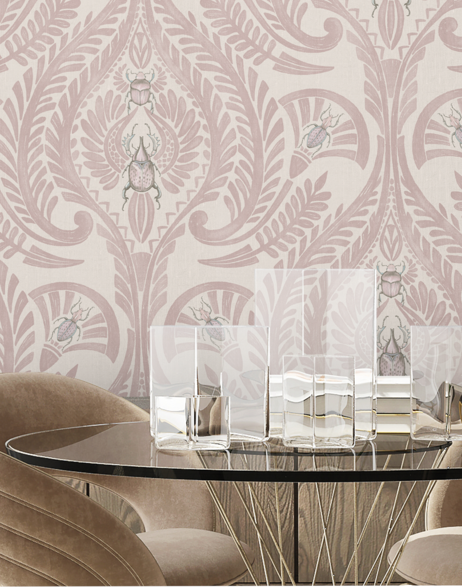 THE GREAT DAMASK DUSKY PINK – The Pattern Collective