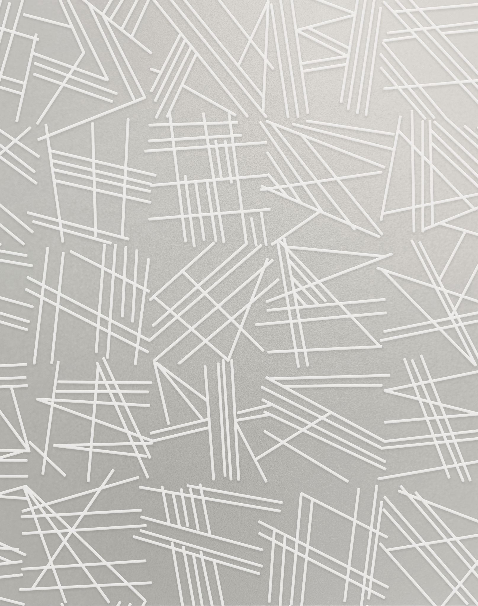 Martin Flock Pattern Tilt, White Flock/Silver Lustre – The Pattern Collective