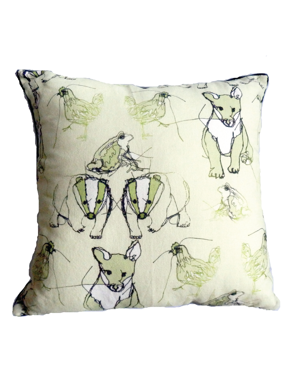 Tobyboo Willow Linen Cushion Cover